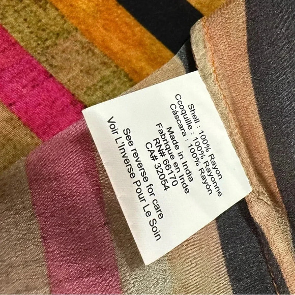 Anthropologie Tanvi Kedia Sunpass Beaded Dress Size M Rayon Pink Orange - Picture 9 of 13